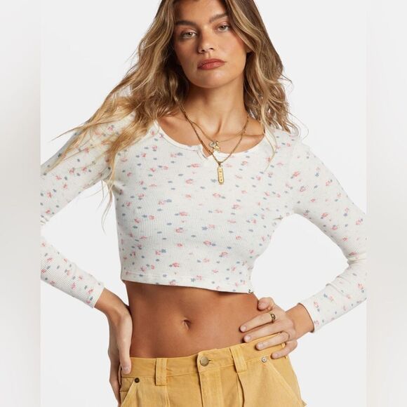 Billabong Reese Thermal Crop Top - Picture 3 of 8